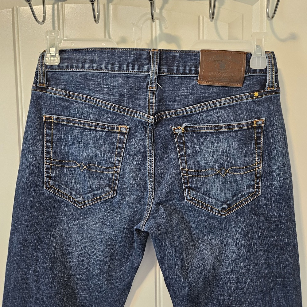 Lucky Brand 121 Heritage Slim Button Fly Scratch Jeans Womens 29x30 - Picture 6 of 11
